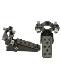 Steel Foldable Fork Step Black.